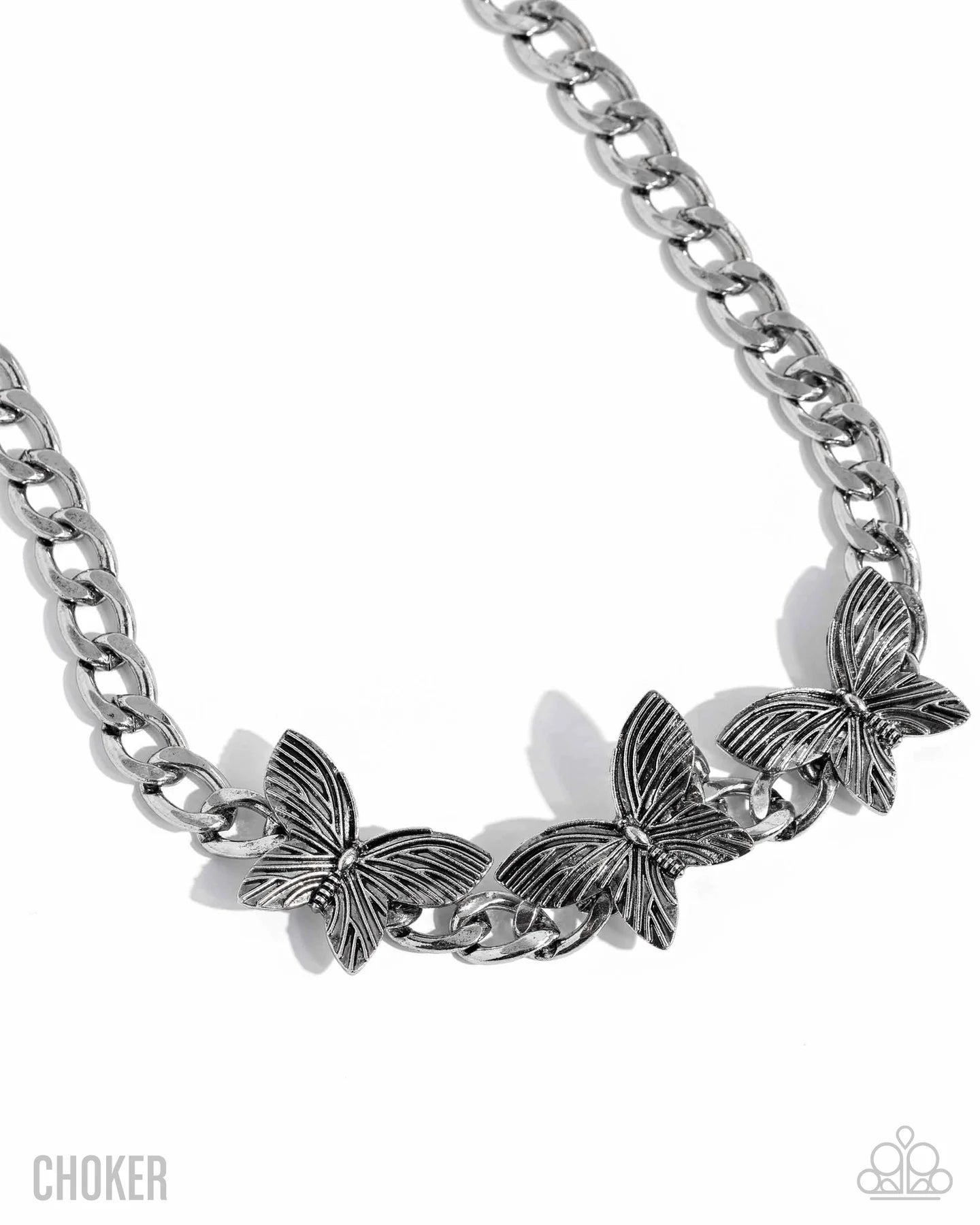 Paparazzi ♥ Aerial Ambition - Silver ♥ Necklace