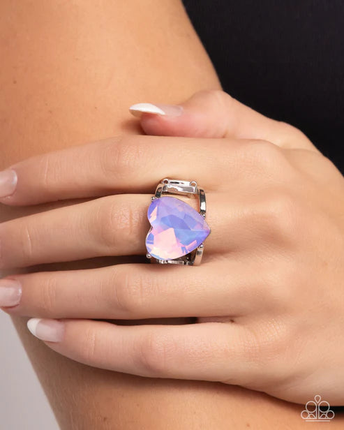 Paparazzi ♥ Youthful Yearbook - Purple ♥ Ring