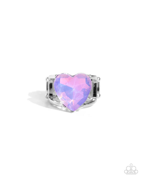 Paparazzi ♥ Youthful Yearbook - Purple ♥ Ring