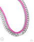 Paparazzi ♥ Exaggerated Effort - Pink ♥ Necklace