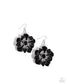 Paparazzi ♥ Tropical Treasure - Black ♥ Earrings