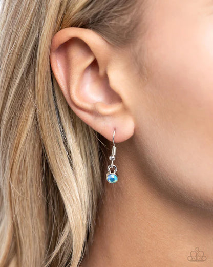 Paparazzi ♥ Festive Flight - Blue ♥ Necklace