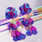 Paparazzi ♥ Under the Waves - Purple ♥ Post Earrings