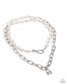 Paparazzi ♥ Infinite Industry - White ♥ Necklace