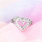 Paparazzi ♥ Just a Crush - White ♥ Ring