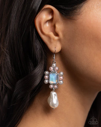 Paparazzi ♥ Raving Review - Multi ♥ Earrings