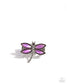 Paparazzi ♥ Dragonfly Dedication - Purple ♥ Ring