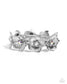 Paparazzi ♥ General Grandeur - White ♥ Bracelet