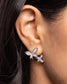 Paparazzi ♥ Adorably Aerial - White ♥ Earrings