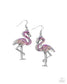 Paparazzi ♥ Flamingo Flourish - Pink ♥ Earrings