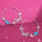 Paparazzi ♥ Aerial Allegiance - Blue ♥ Earrings