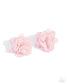 Paparazzi ♥ Tulle Twist - Pink ♥ Post Earrings