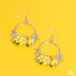 Paparazzi ♥ Fairy Freestyle - Yellow ♥ Earrings