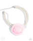 Paparazzi ♥ Radiant Rosette - Pink ♥ Necklace