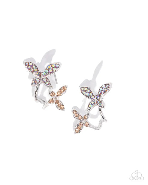 Paparazzi ♥ Adorably Aerial - Orange ♥ Earrings