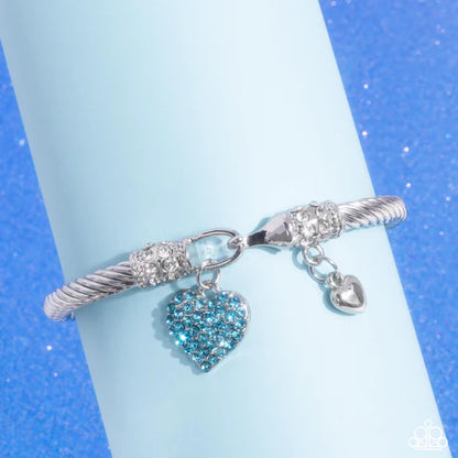 Paparazzi ♥ Heart Hour - Blue ♥ Bracelet
