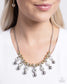 Paparazzi ♥ Just A Habit - White ♥ Necklace