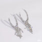 Paparazzi ♥ Jaw-Dropping Jubilee - White ♥ Earrings