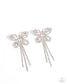 Paparazzi ♥ Next SOAR - White ♥ Post Earrings