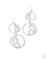 Paparazzi ♥ Admittedly Aerial - White ♥ Earrings