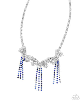 Paparazzi ♥ Victorian Influence - Blue ♥ Necklace