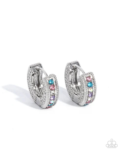 Paparazzi ♥ Weightless Whimsy - Multi ♥ Earrings