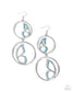 Paparazzi ♥ Admittedly Aerial - Blue ♥ Earrings