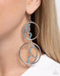 Paparazzi ♥ Admittedly Aerial - Blue ♥ Earrings
