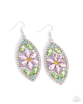 Paparazzi ♥ Gallant Garden - Multi ♥ Earrings