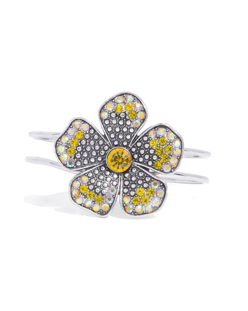 Paparazzi ♥ Bedazzled Bloom - Yellow ♥ Bracelet