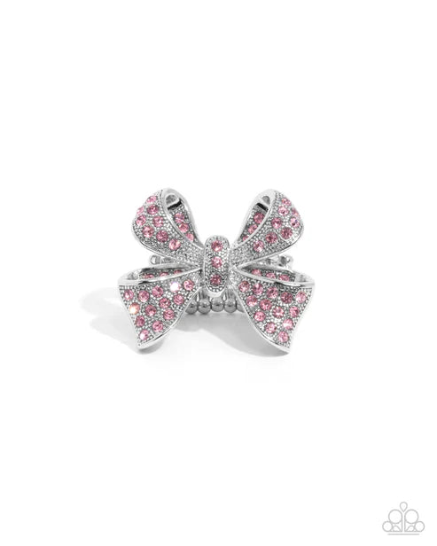 Paparazzi ♥ Sweetheart Souvenir - Pink ♥ Ring