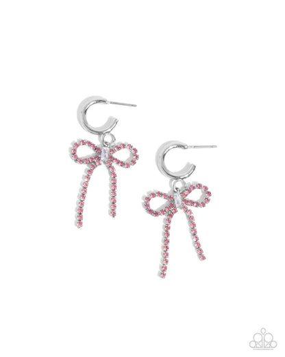 Paparazzi ♥ Whispering Whimsy - Pink ♥ Earrings Regular price$5.00
