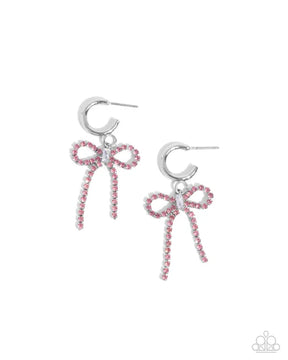 Paparazzi ♥ Whispering Whimsy - Pink ♥ Earrings Regular price$5.00