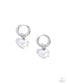 Paparazzi ♥ Carriage Chic - White ♥ Earrings