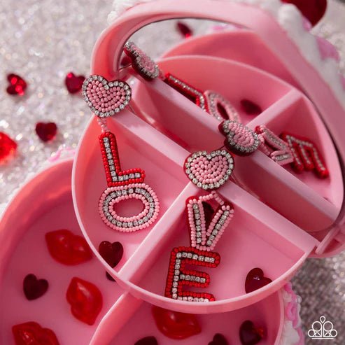 Paparazzi ♥ Visible Valentines - Earrings ♥ Post Earrings