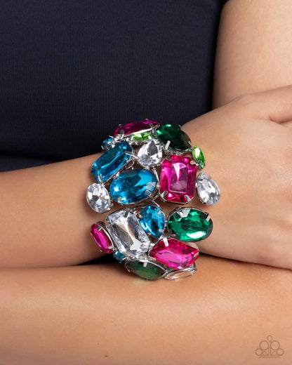 Paparazzi ♥ Chic Coronation - Multi ♥ Bracelet