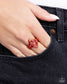 Paparazzi ♥ Hybrid Heart - Red ♥ Ring