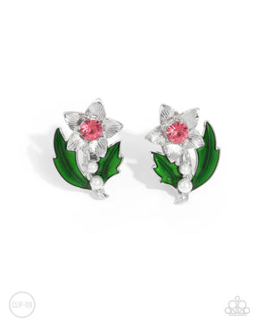 Paparazzi ♥ Gardening Guest - Pink ♥ Clip-On