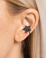 Paparazzi ♥ Stellar Skill - Black ♥ Post Earrings