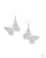 Paparazzi ♥ Aerial Audience - White ♥ Earrings