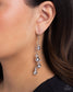 Paparazzi ♥ Seize the Sway - Silver ♥ Earrings