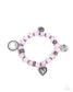 Paparazzi ♥ Filigree Finesse - Pink ♥ Bracelet