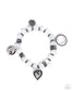 Paparazzi ♥ Filigree Finesse - White ♥ Bracelet