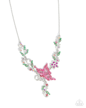 Paparazzi ♥ Valuable Vineyard - Pink ♥ Necklace