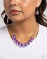 Paparazzi ♥ Iridescent Identity - Purple ♥ Necklace