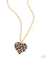 Paparazzi ♥ Cheetah Compound - Gold ♥ Necklace