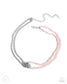 Paparazzi ♥ Twisted Twin - Pink ♥ Necklace