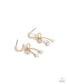 Paparazzi ♥ Charming Coquette - Gold ♥ Earrings