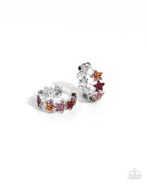 Paparazzi ♥ Stellar Surrender - Red ♥ Earrings