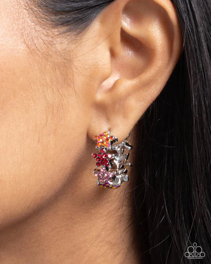 Paparazzi ♥ Stellar Surrender - Red ♥ Earrings